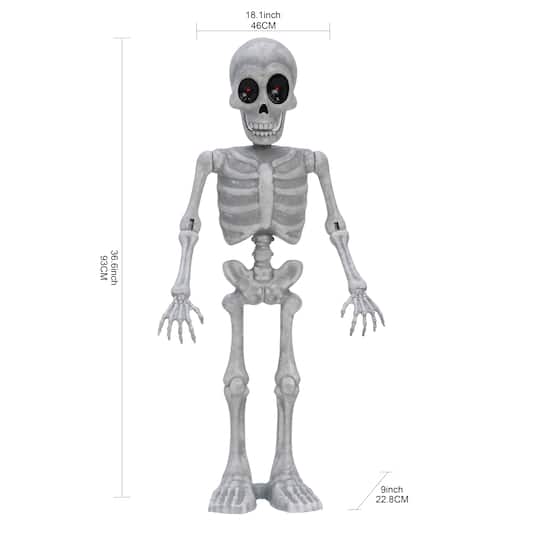 3ft. Animated Skeleton Porch Greeter by Ashland®